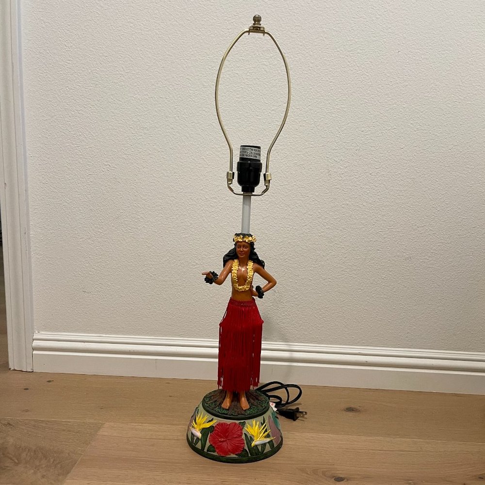 Vintage Hula Girl Lamp from 50 First Dates